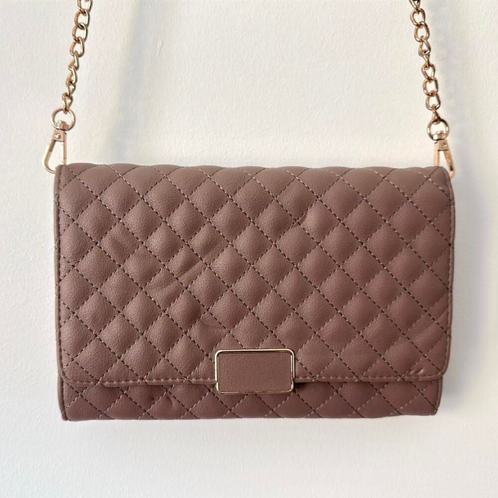 No-brand Women's Brown and Tan Bag